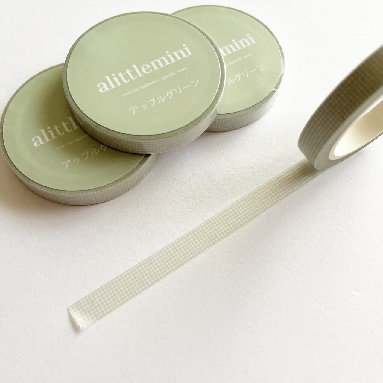 alittlemini アップルグリーン 7mmマステ X01