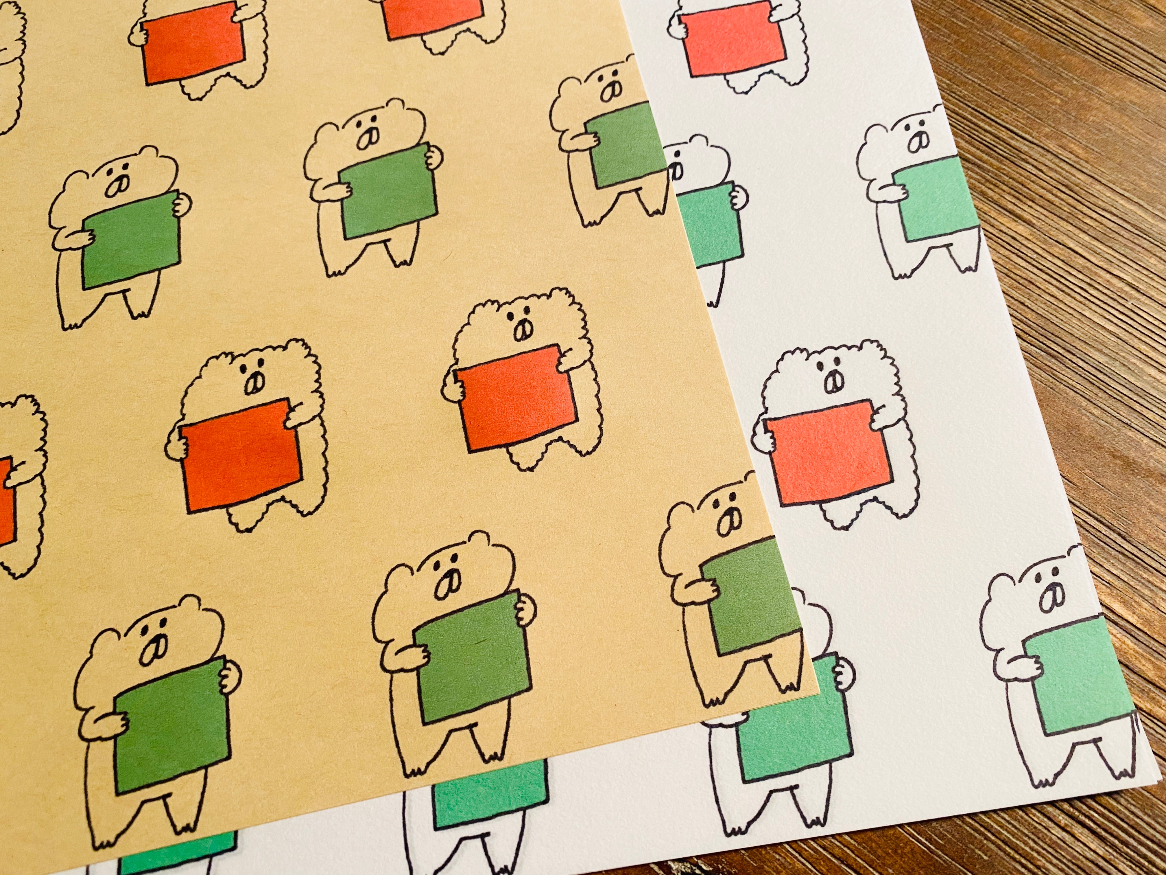 BB BEAR PAPER  ＿ 書きこめるシリーズ