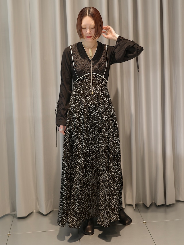 【26AW】FUMIE TANAKA フミエタナカ / ワンピース / 26A patch OP