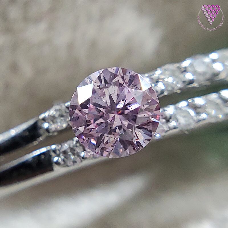 fancy intense pinkish purple 0.059ct