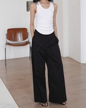 Cotton easy wide Pants T20315