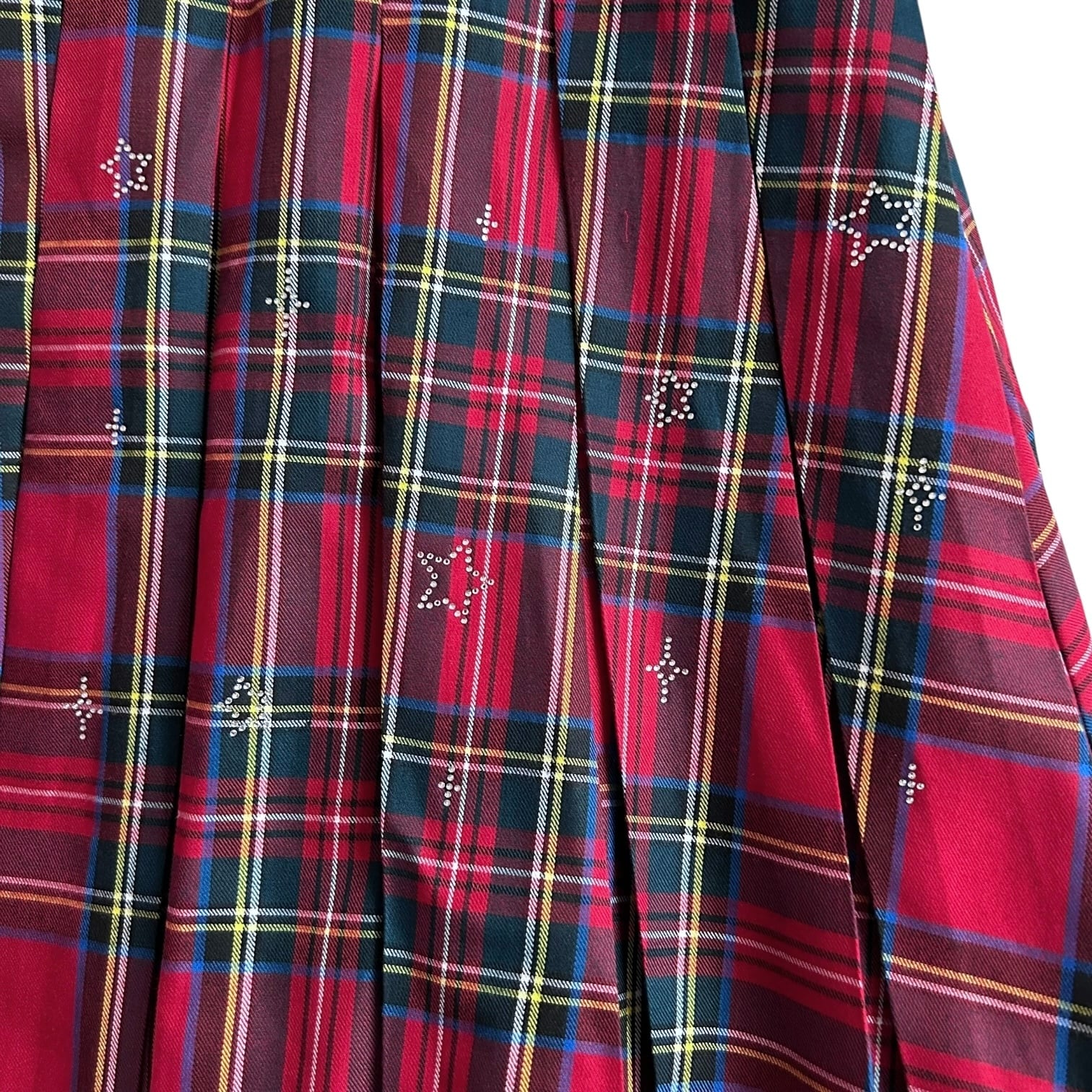 フリルレイヤードグリッタースカート RED | HEIHEI