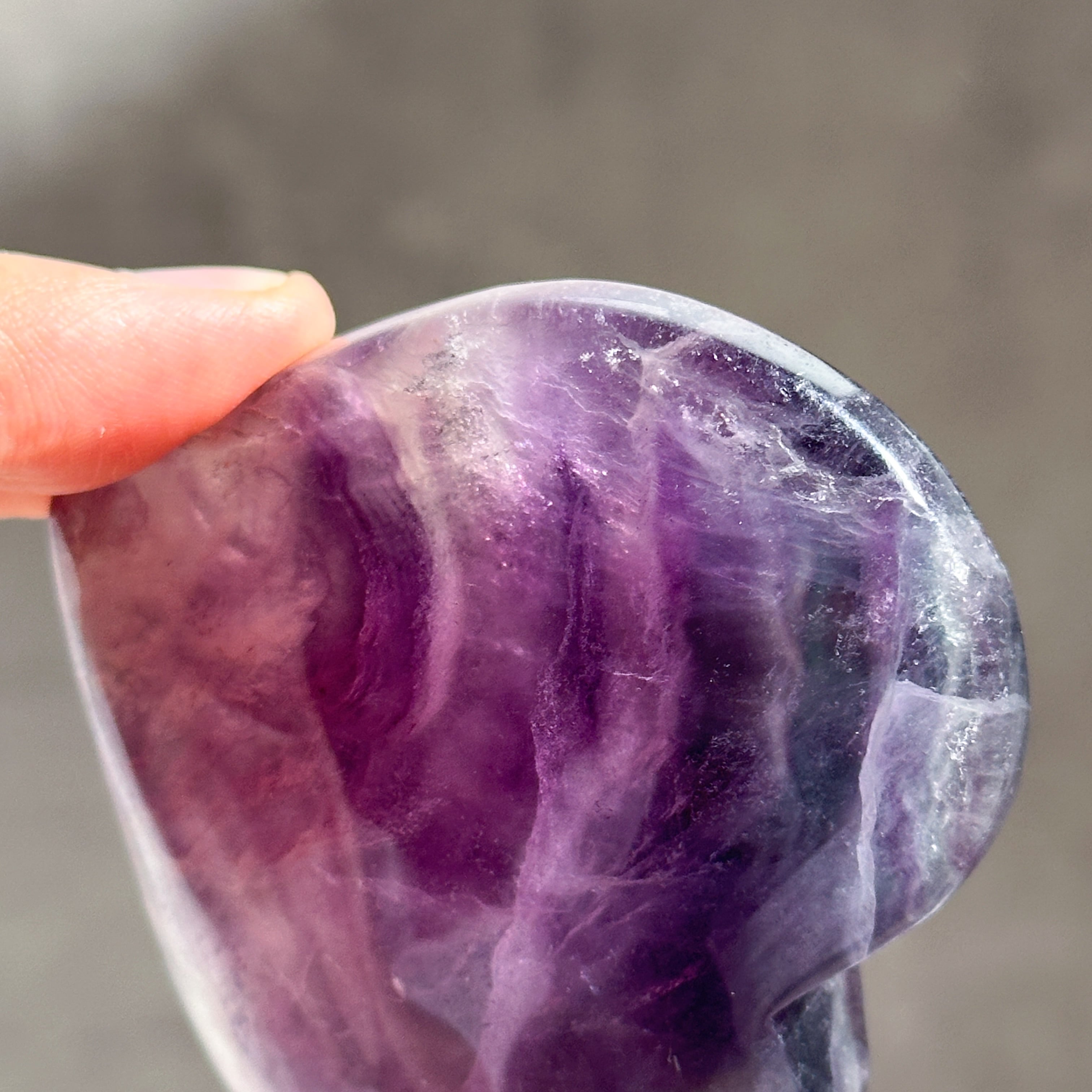 レインボーフローライト ハート33◇ Rainbow Fluorite ◇天然石・鉱物