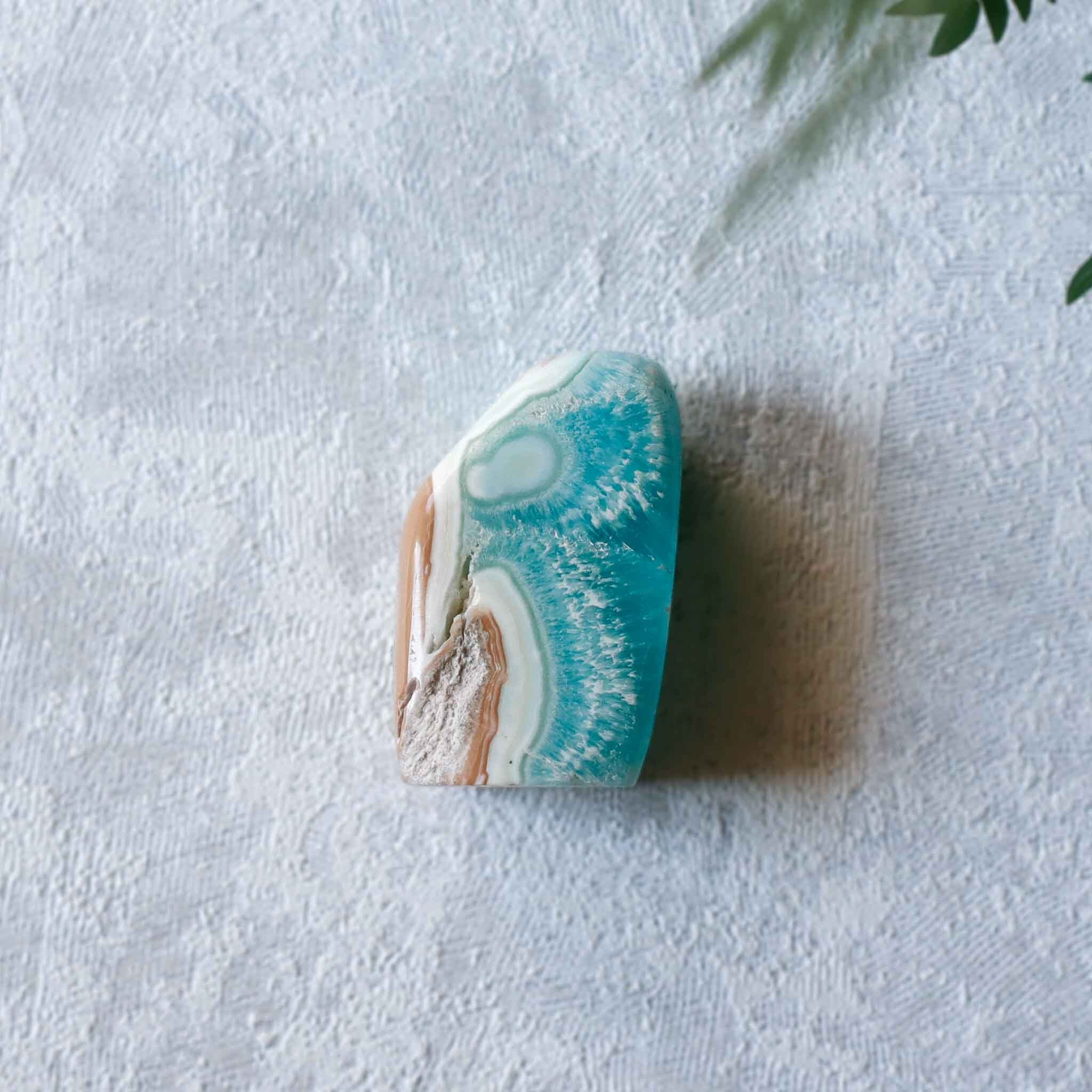 ヘミモルファイト 1528｜【送料無料】Hemimorphite Free Form 異極鉱