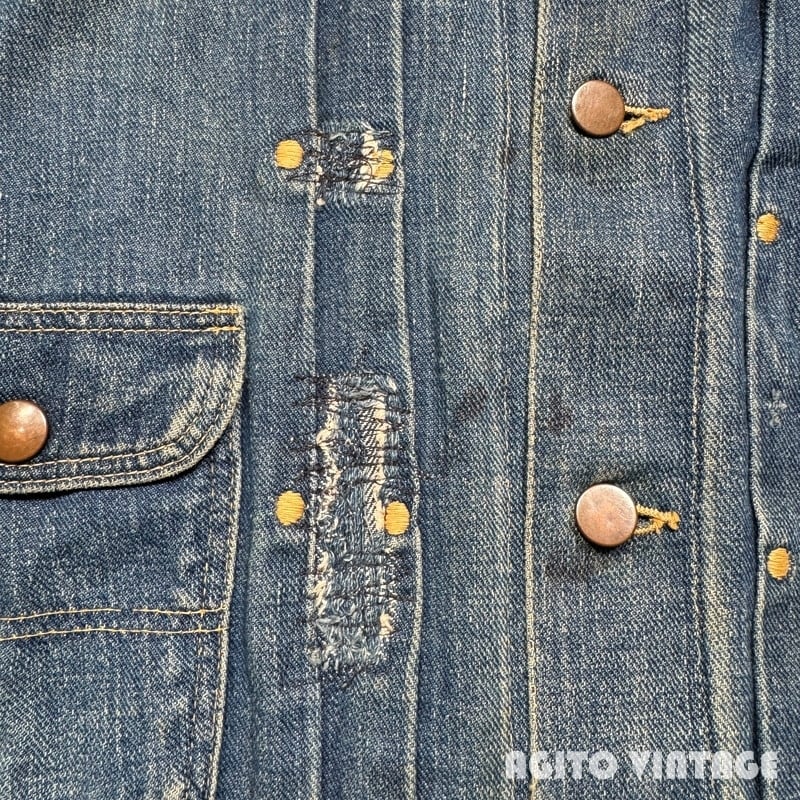 50's Wrangler ラングラー 111MJタイプ キッズデニムジャケット 50's Wrangler ラングラー 111MJタイプ キッズデニムジャケット