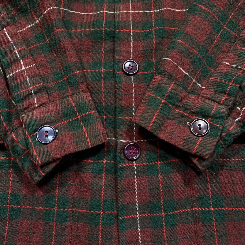 50's~ Hathaway Shirt ウールシャツジャケット オープンカラー 開襟