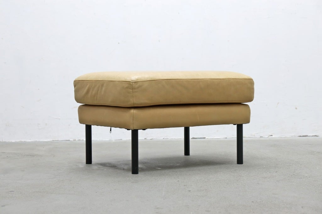 unico ウニコ HOXTON ホクストン 本革 オットマン スツール チェア