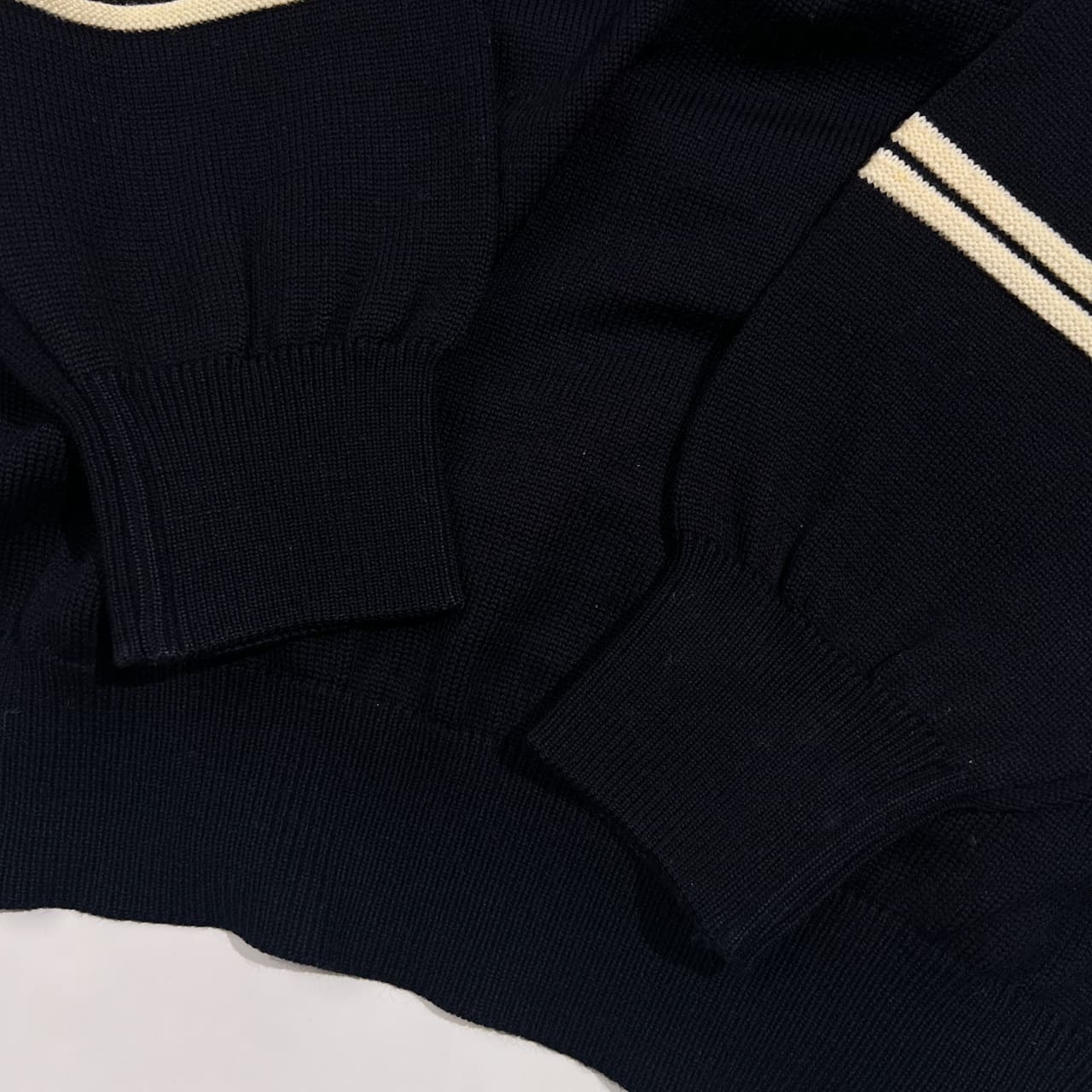 Green Clubs グリーンクラブ アーガイル柄 ウール ニット セーター 4/ネイビー系 メンズ  ゴルフ