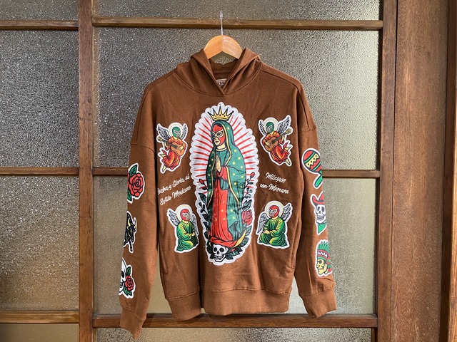 SAINT PATCH HOODIE (TOBACOO)