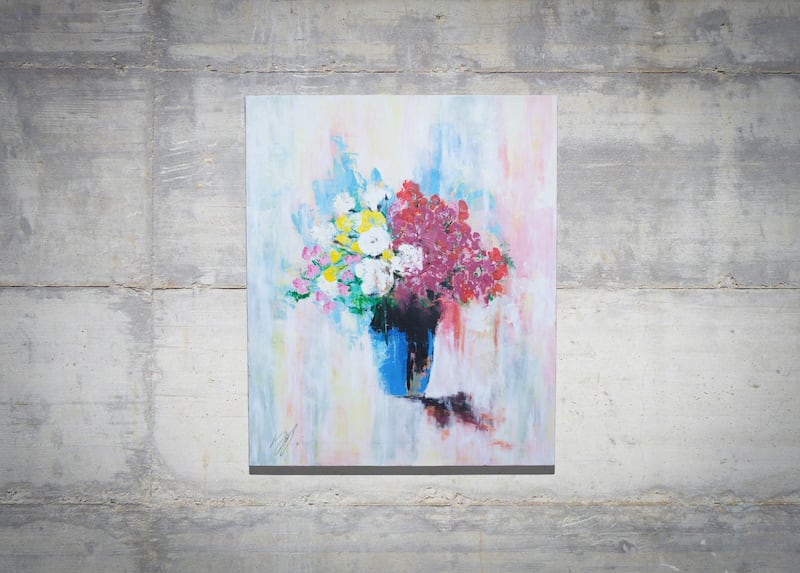 Flower そこにたたずむ花 / 美しい花をテーマにした現代アート作品