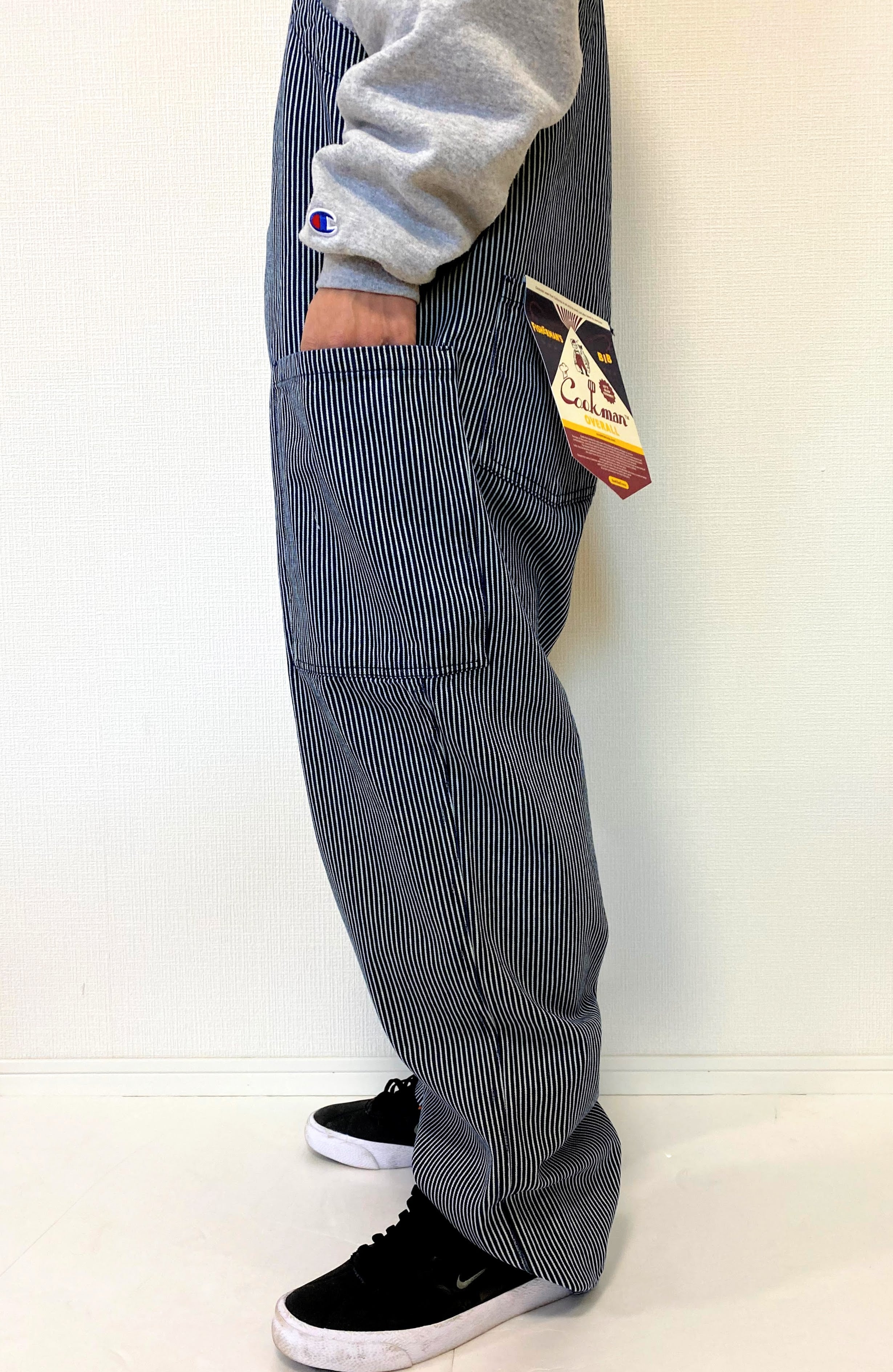 送料無料】クックマン フィッシャーマンズオーバーオール つなぎ COOK