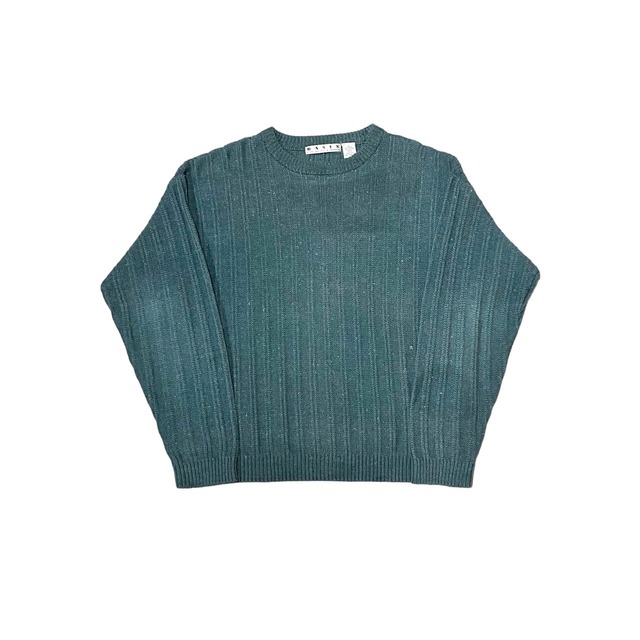 Vintage - Ramie Cotton Nep Knit (size-L) ¥9000+tax