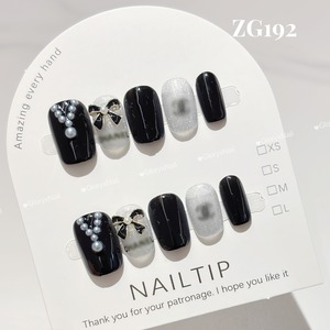 ZG192  ネイルチップ　サイズXS/S/M/L
