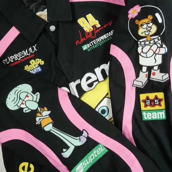 Supreme SpongeBob Hamilton Racing Jacket｜Skylightmarquee.com