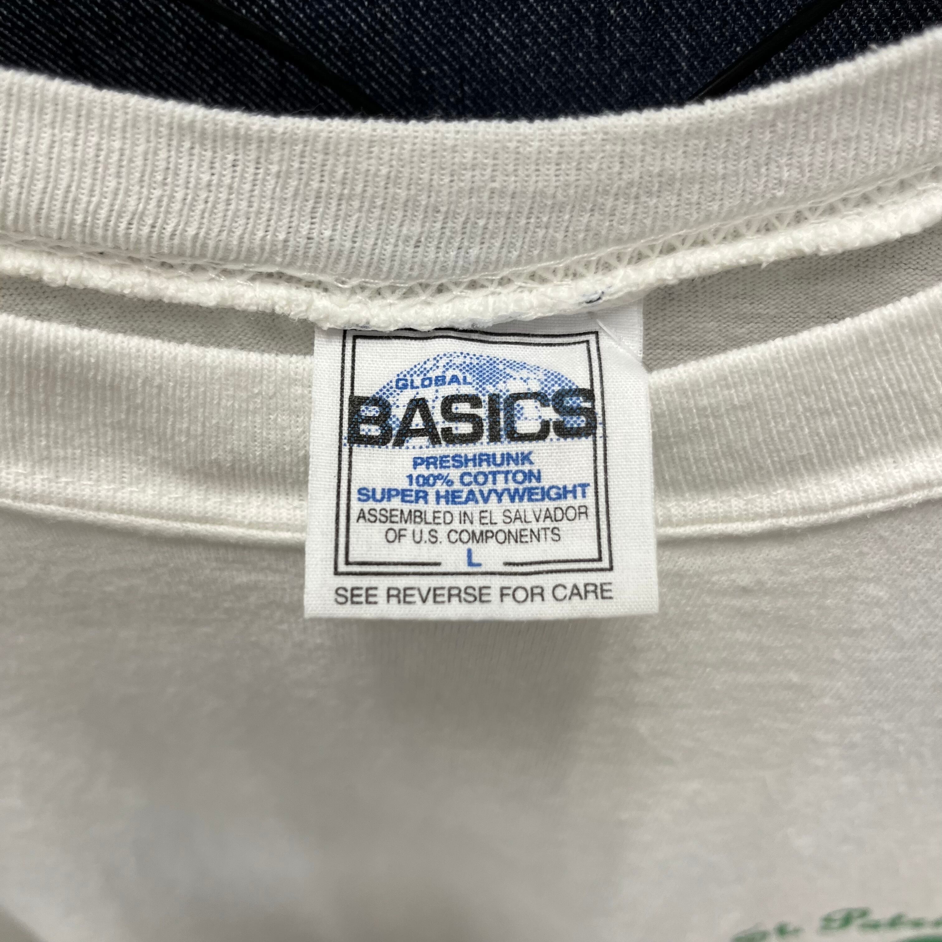 00s デザインTシャツ バックプリント クローバー L 古着 古着屋 埼玉