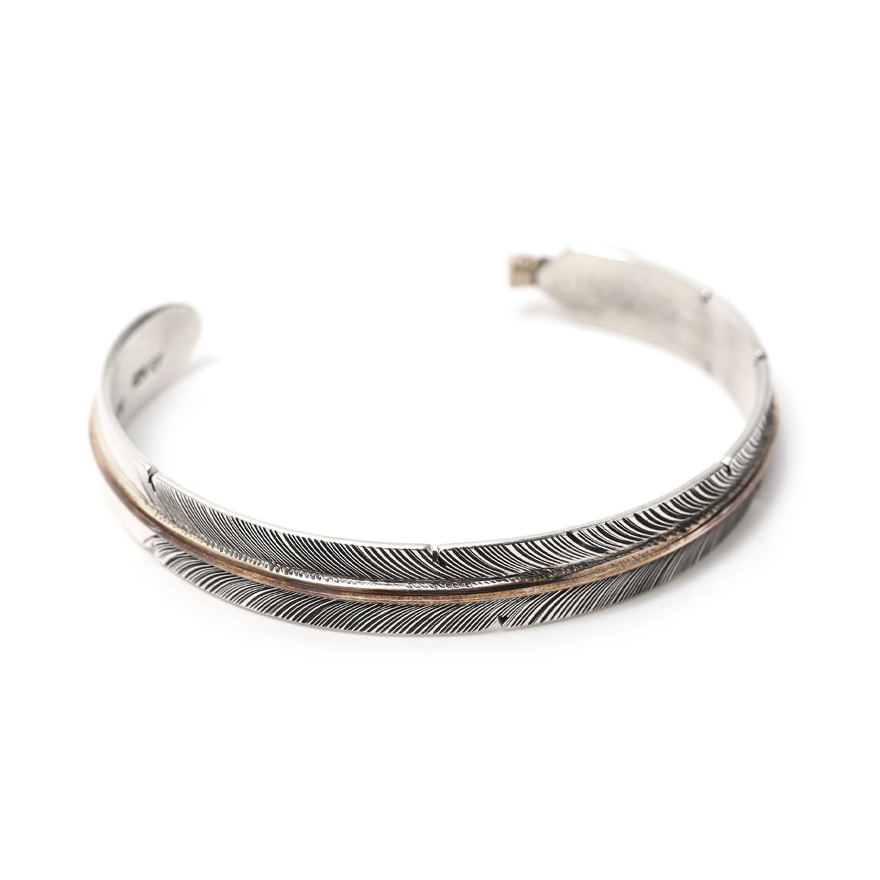 John Nelson ジョン ネルソン Feather Bangle フェザーバングル ナバホ