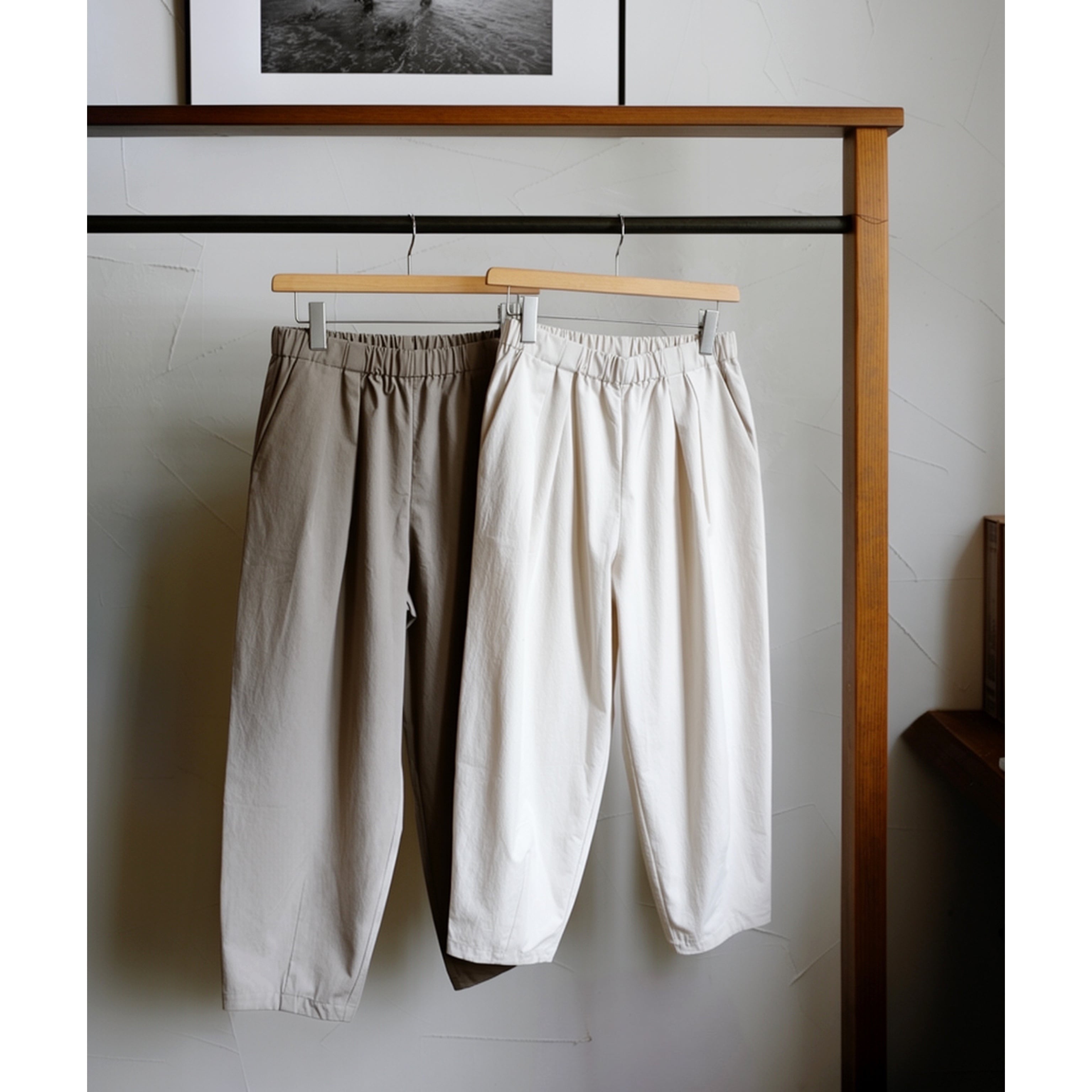 evam eva |cotton cocoon pants (2 colors)