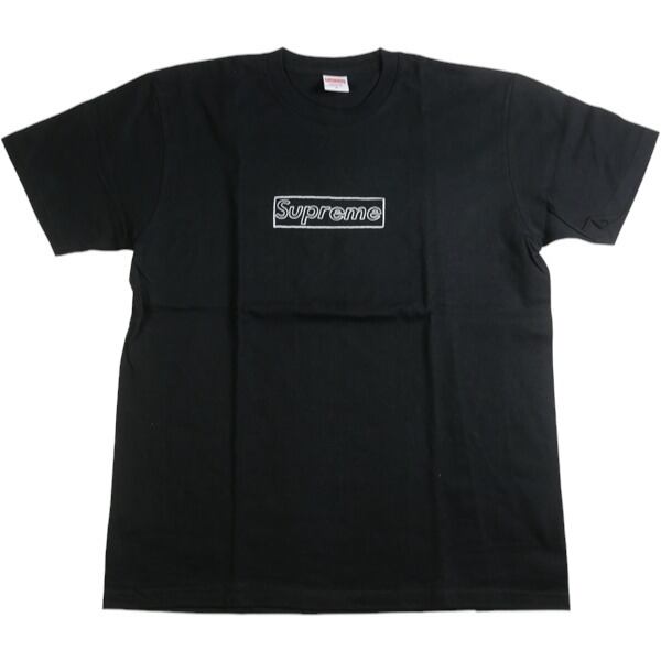 Size【M】 SUPREME シュプリーム 21SS KAWS Chalk Logo Tee Black T ...