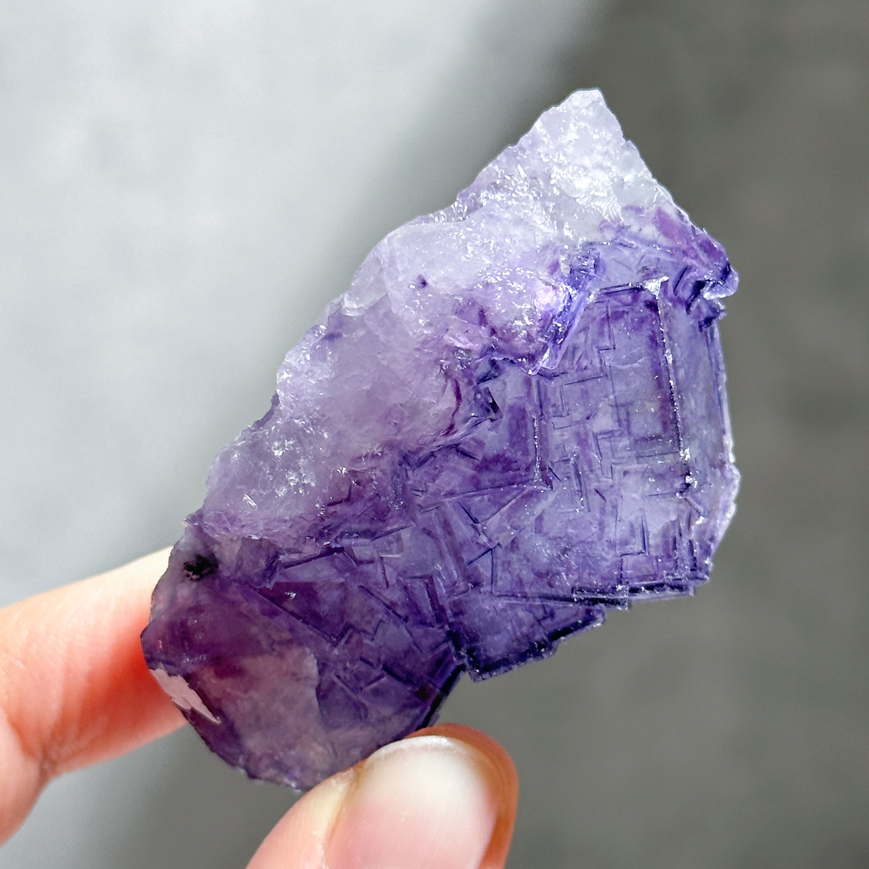 蛍光◎ヤオガンシャン産フローライト 原石03◇ Fluorite From