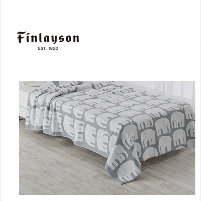 『Finlayson』タオルケット（ガーゼパイル）西川株式会社