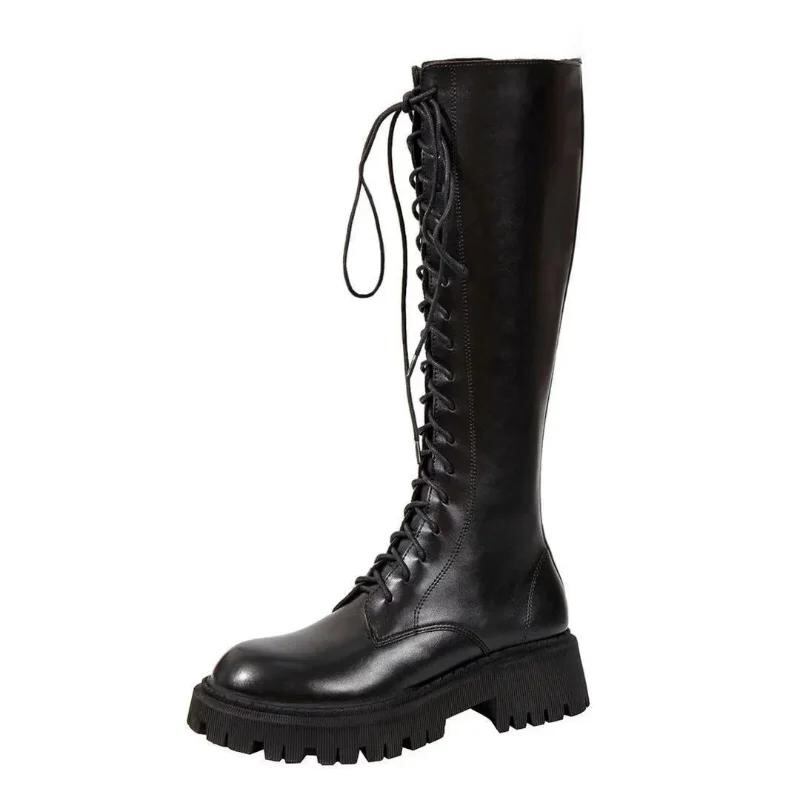 女性用レザーニーハイブーツ,サイズ34-40,ファッショナブル,秋冬,ブルー,ベージュ,ブラック,ニューコレクション2023