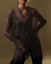 Dries Van Noten / Sheer Botanical Shirt