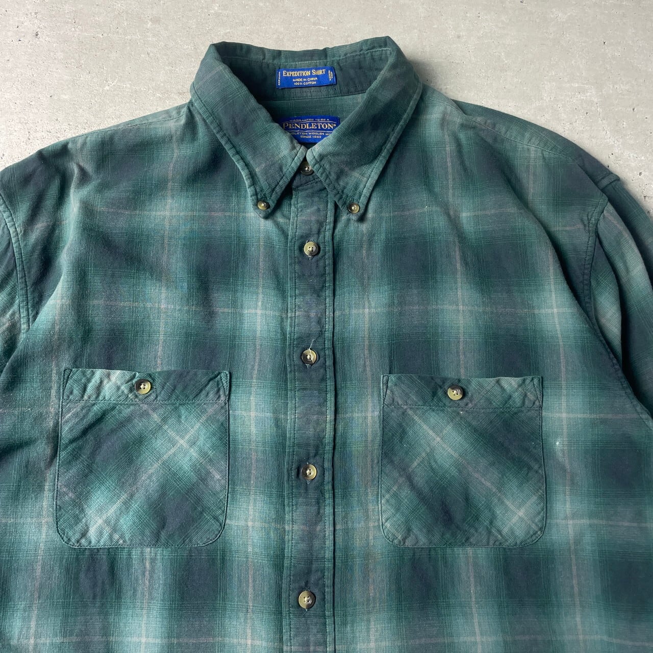 PENDLETON ペンドルトン オンブレチェックシャツ ライトネルシャツ  
