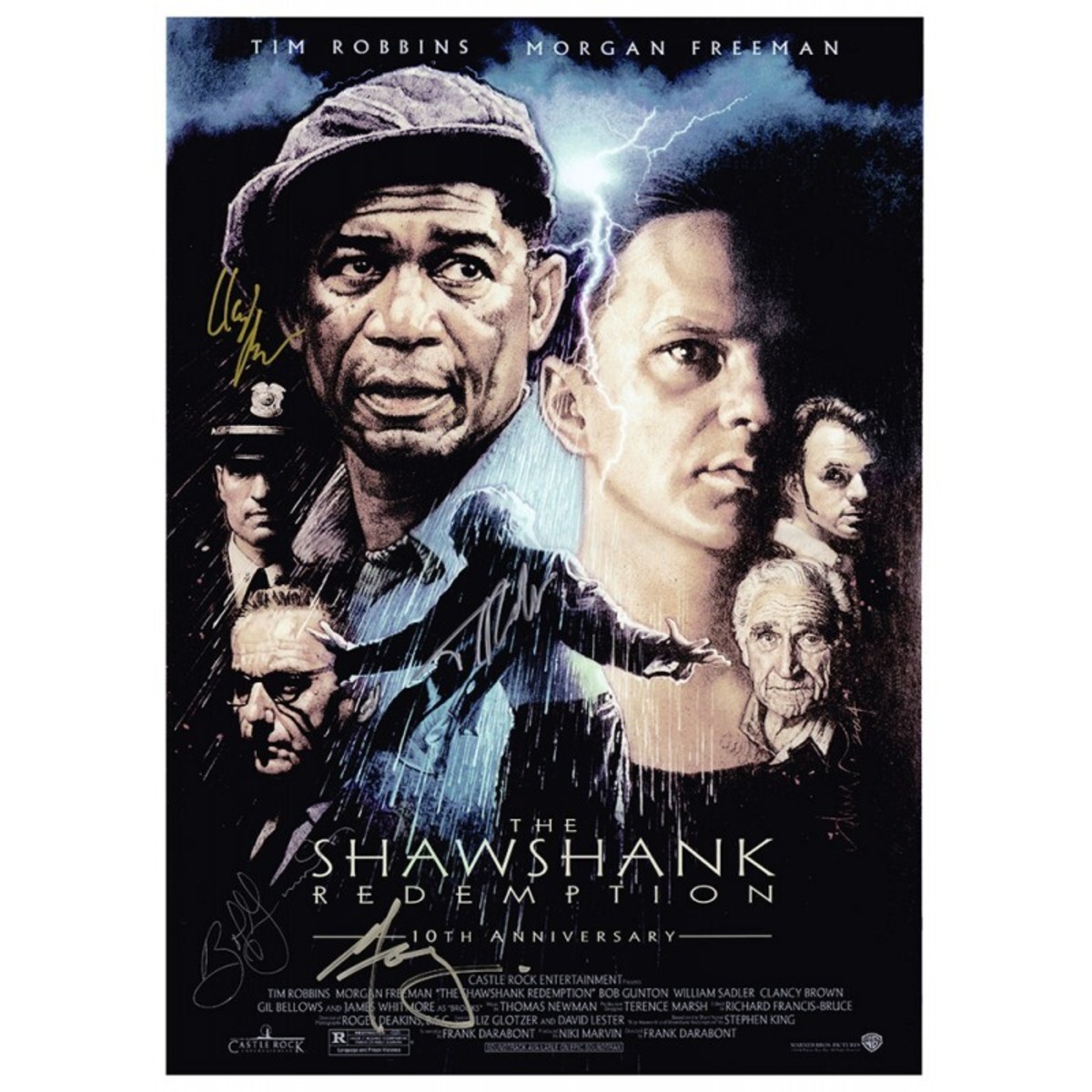 THE SHAWSHANK REDEMPTION(ショーシャンクの空) 【4名直筆サイン入り 