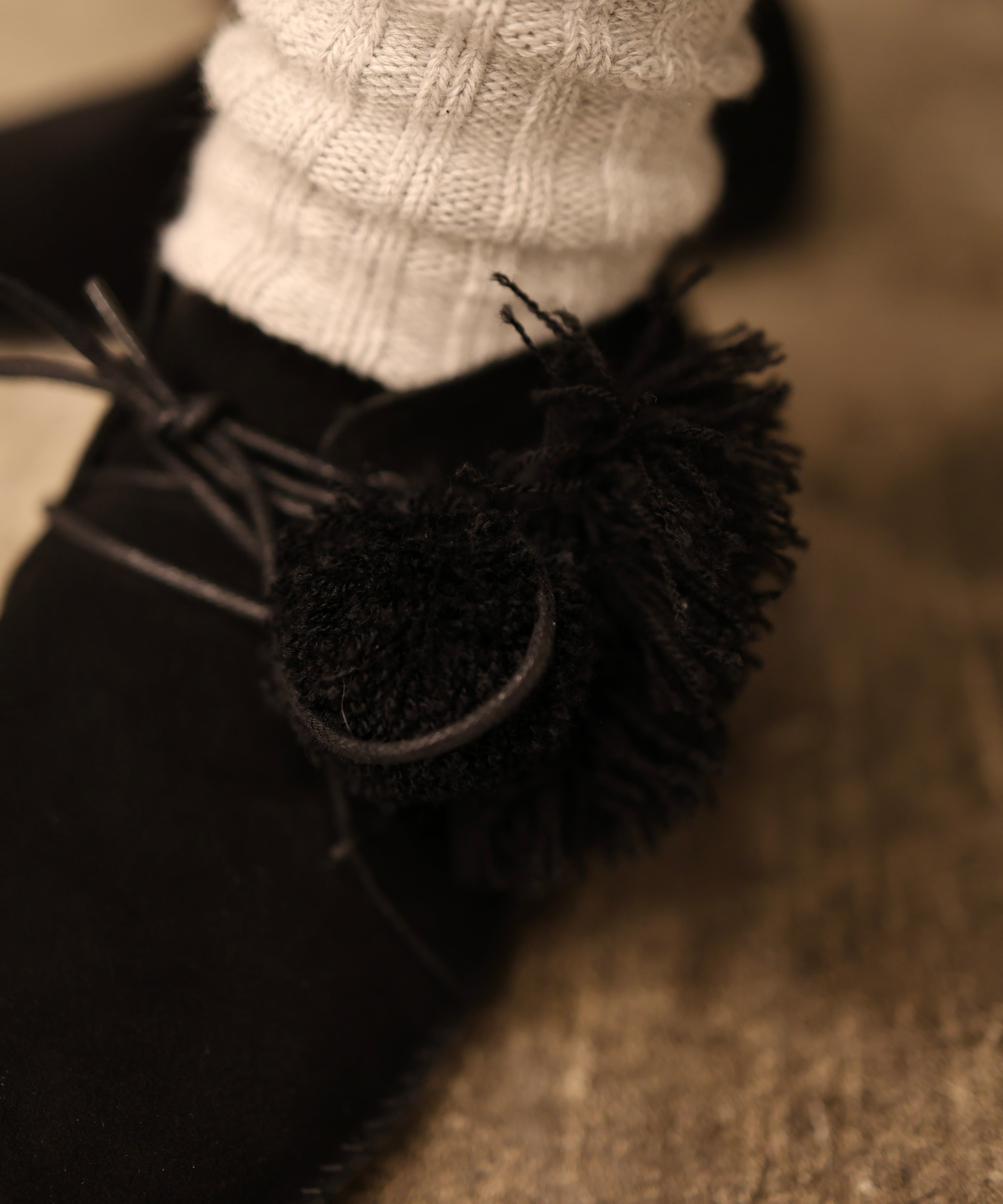 Midorikawa / MID26SS-A03 MOCCASIN CHUKKA BOOTS (BLACK