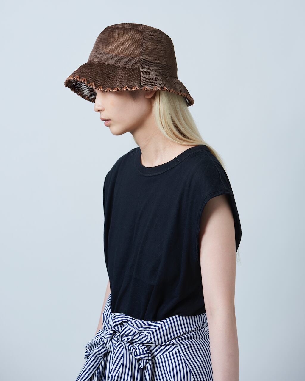 未使用　La Maison de Lyllis QWAUナイロンメッシュハット SALON adam et ropé(サロン アダム エ ロペ) / 【La Maison de