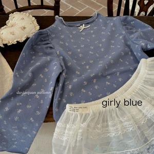 〈90-150size〉ガーリーロンT