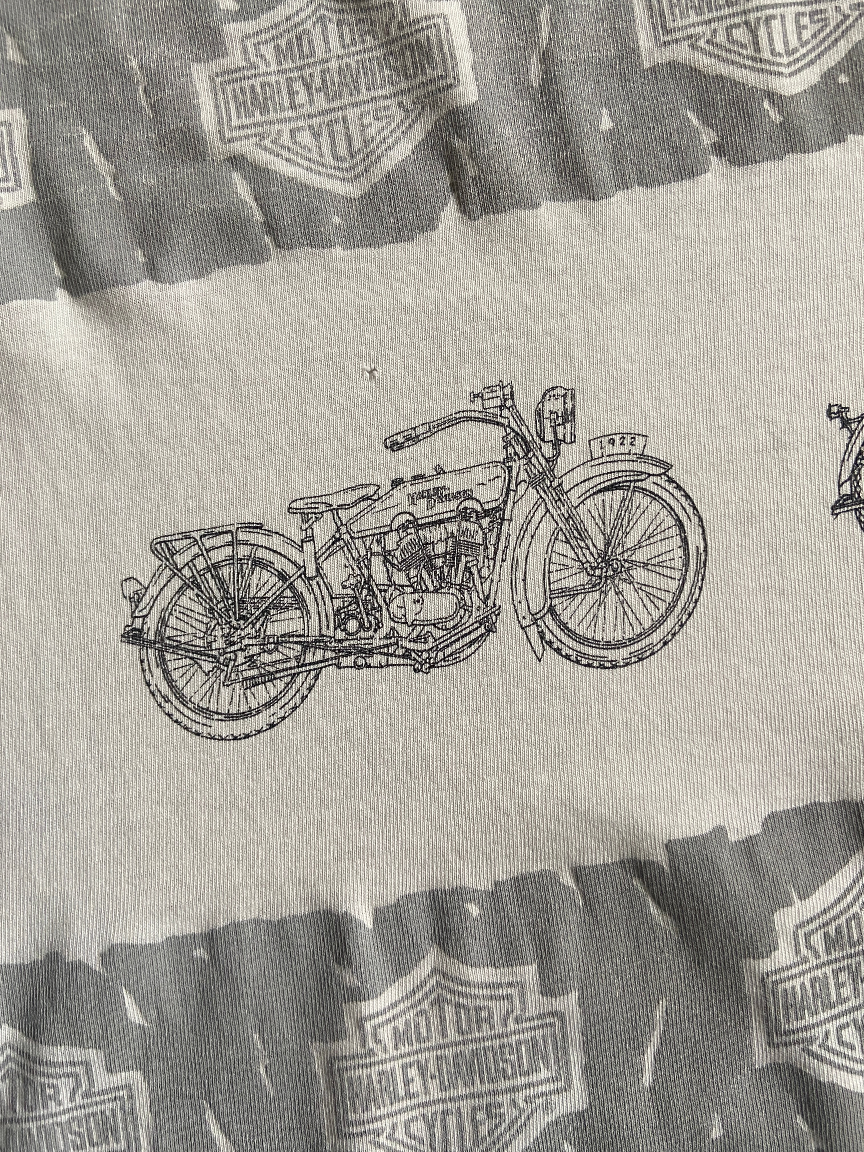 1990s 90th Anniversary Harley Davidson Tee XL位 Made in USA G922