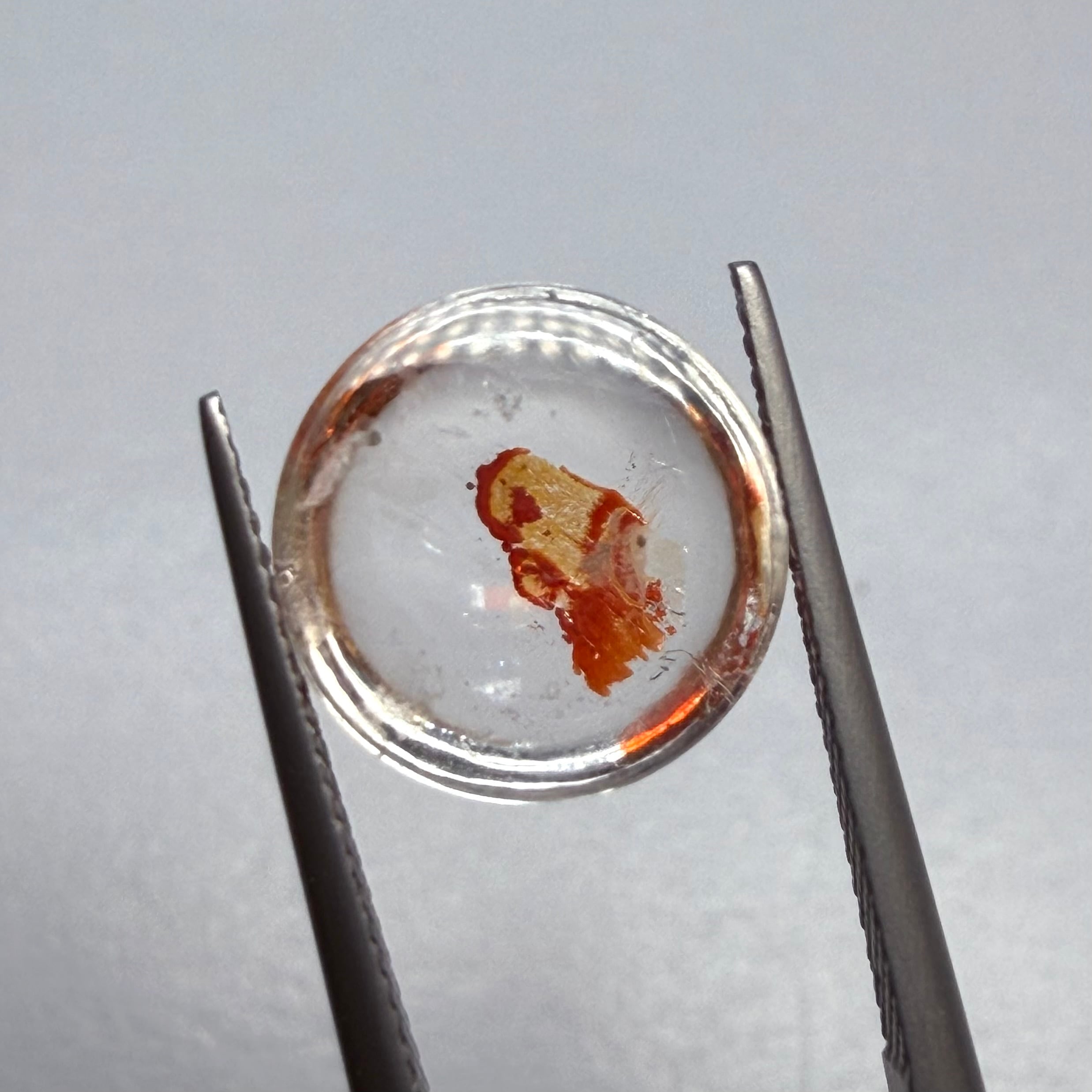 炎灯るオーロラクオーツ