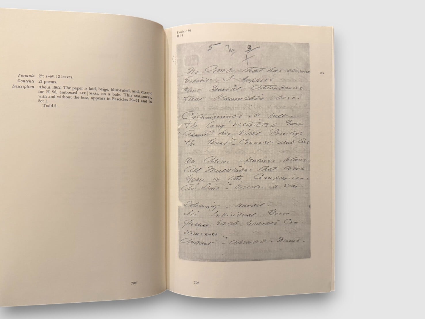 SL908】【FIRST EDITION】The Manuscript Books of Emily Dickinson