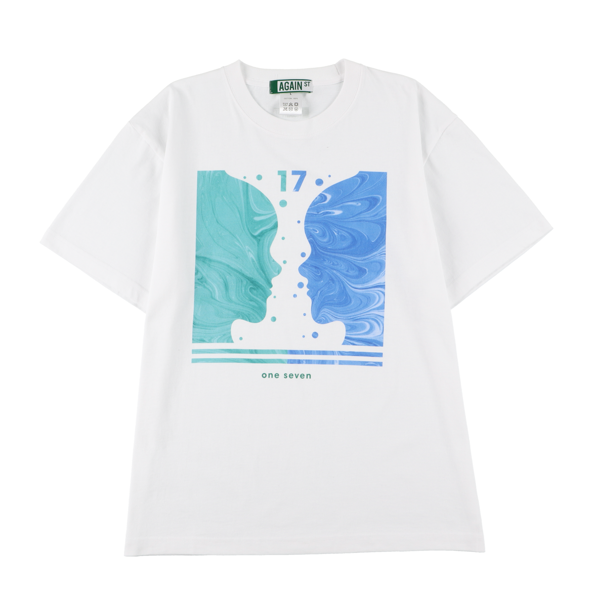 17 tee S/S White