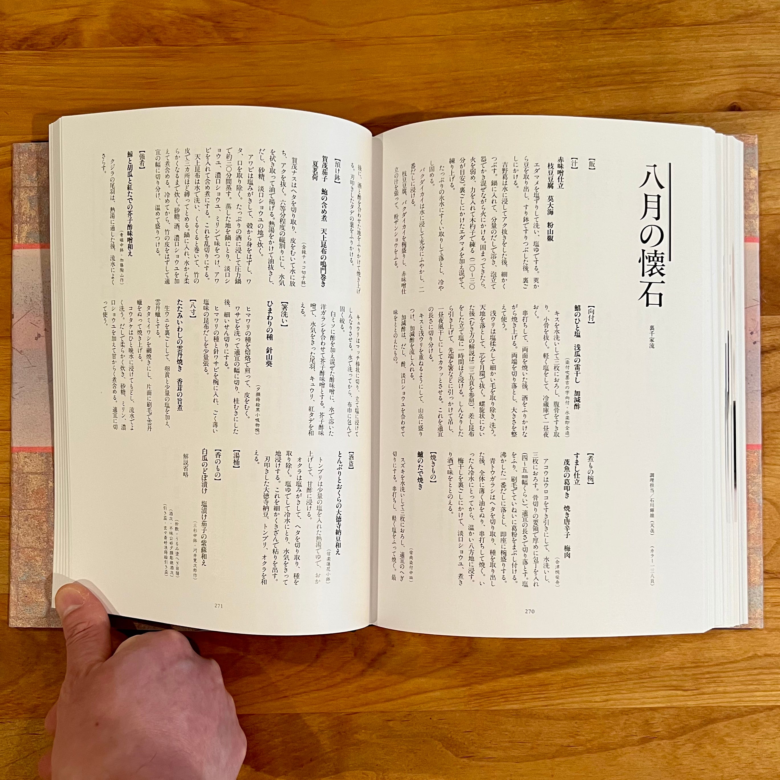 懐石料理 基礎と応用 （柴田書店） | 瓢亭HYOTEI