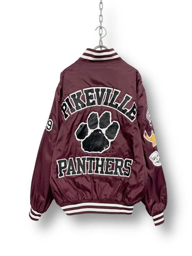 “PIKEVILLE PANTHERS” Team Wappen Nylon Stadium Jacket RENGA CLOTHING