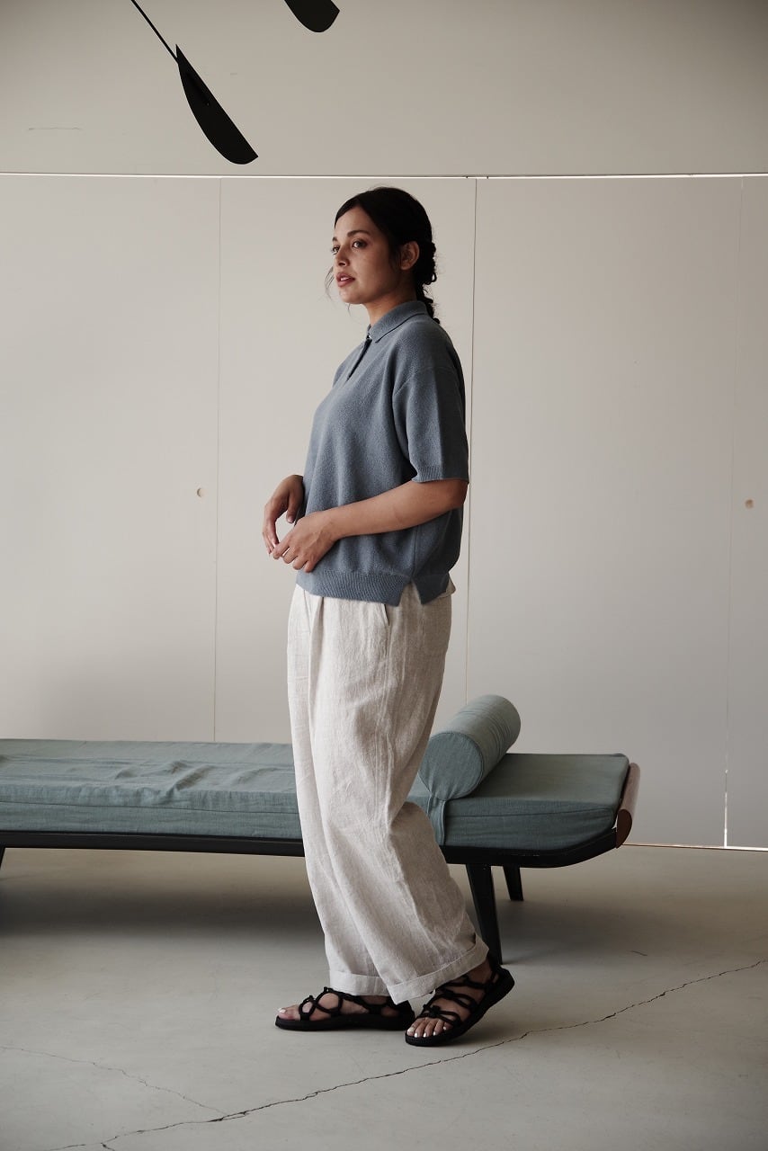 Li. Co. Chambray Wide Pants
