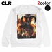 シーエルアール スウェット トレーナー メンズ レディース CLR 長袖 クルーネック 丸首 アート グラフィック S-XXL IRK-SW-003