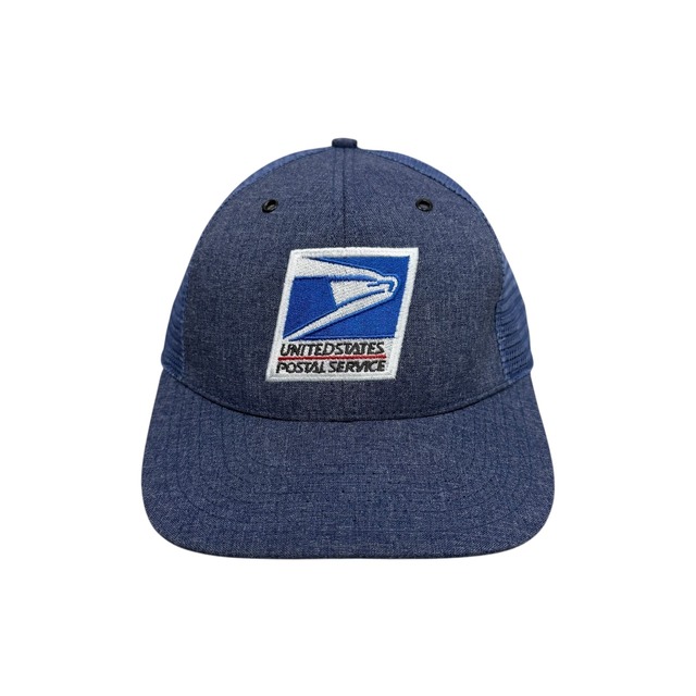 USPS UNITED STATES POSTAL SERVICE MESH TRUCKER HAT SIZE XL (USED)