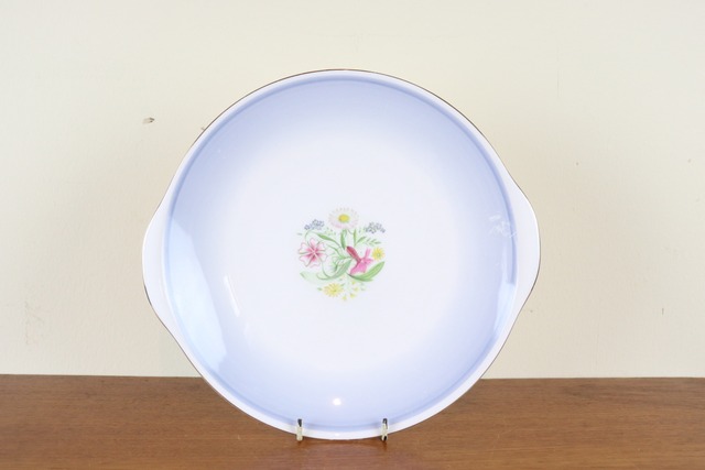スージークーパー　ロマンス　ブルー　B&Bプレート　大皿　romance　イギリス　ヴィンテージ　食器　Susie Cooper　に2300