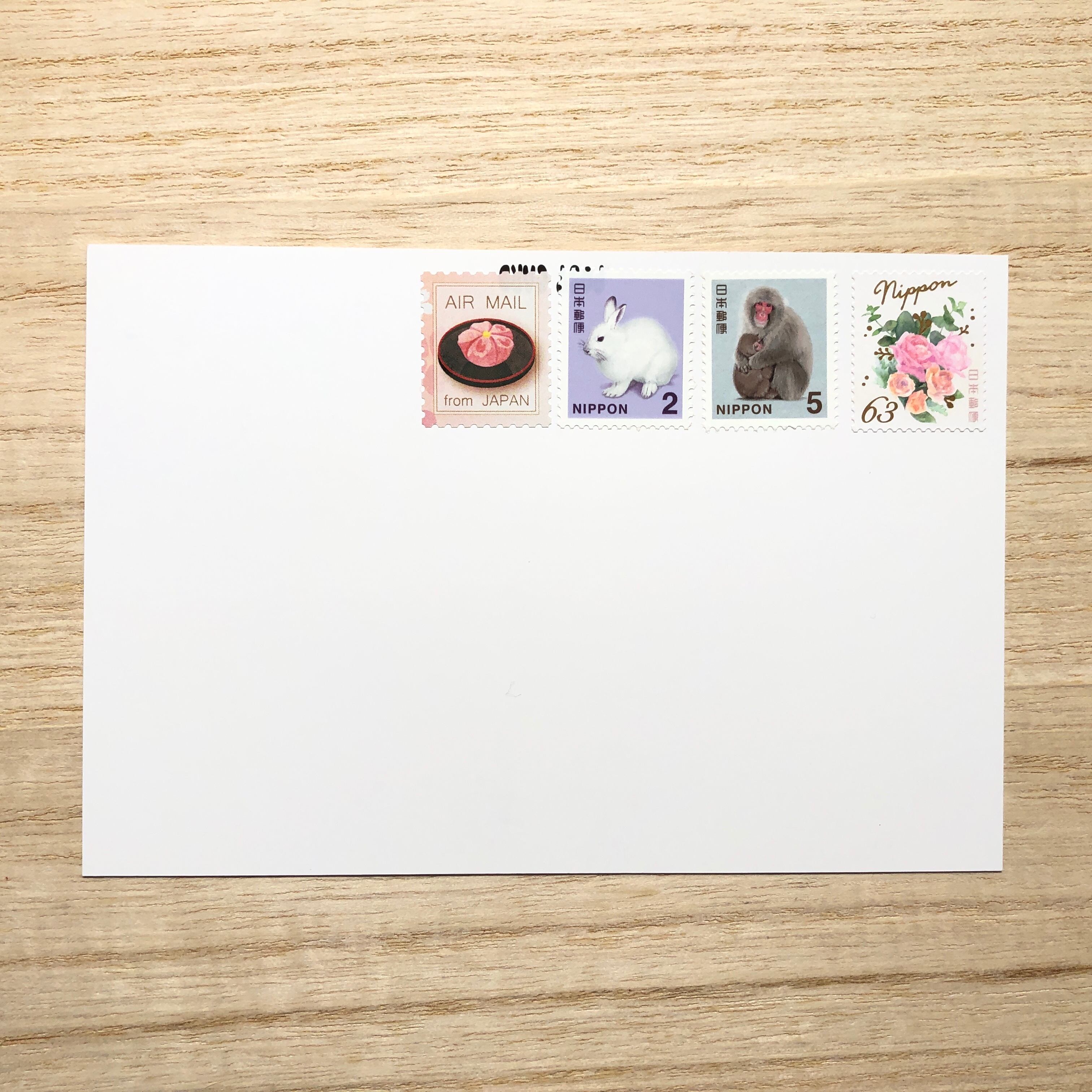 エアメールシール 和菓子のイラスト 切手風 ポスクロドットコムjp Base店 エアメールシール 和菓子のイラスト 切手風 ポスクロドットコムjp Base店