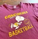 80s  Champion〝 SNOOPY 〟3line print T-Shirt