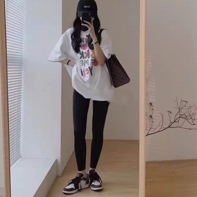 セットアップ レディース Ｔシャツ レギンスパンツ 上下セット 韓国