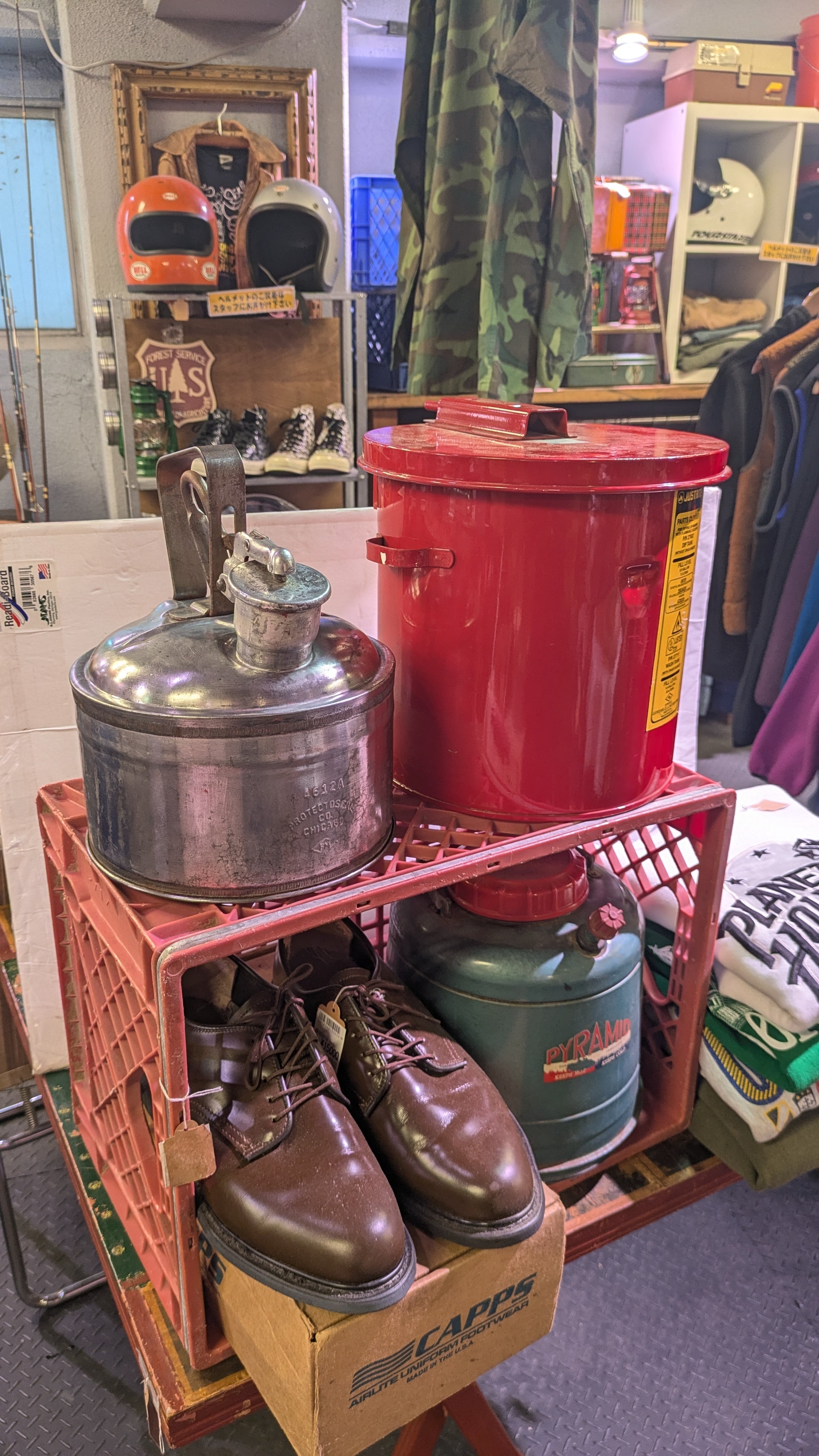 Vintage oilcan ガソリン缶 | M2Fstorage