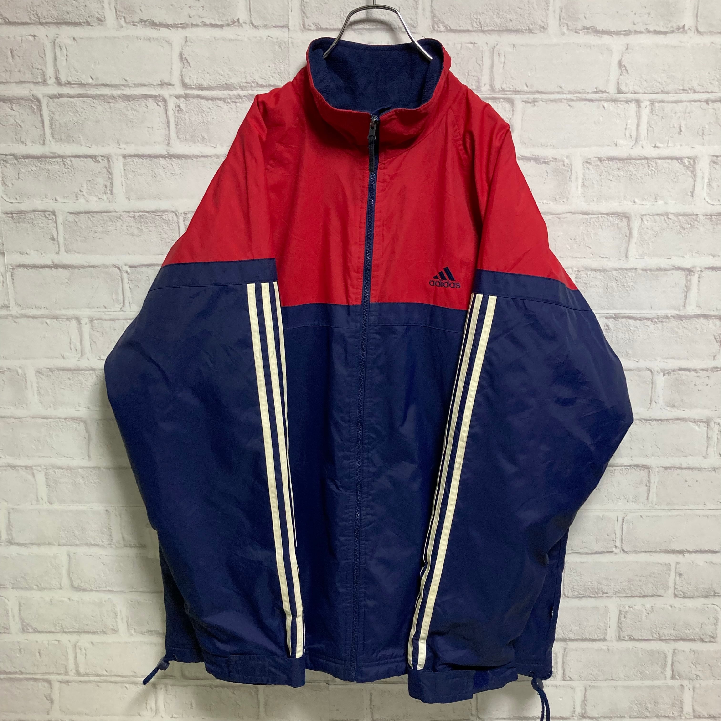 adidas】Nylon Jacket XL相当 90s アディダス ナイロンジャケット ...