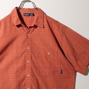Mint L 03年 Puckerware Shirt Patagonia パッカーウェアシャツ パタゴニア  シアサッカー