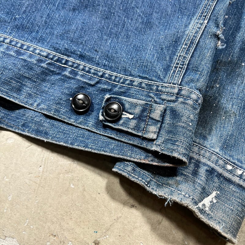 50's Lee リー 91-B デニムジャケット JELT DENIM ハウスマーク 50's Lee リー 91-B デニムジャケット JELT DENIM ハウスマーク