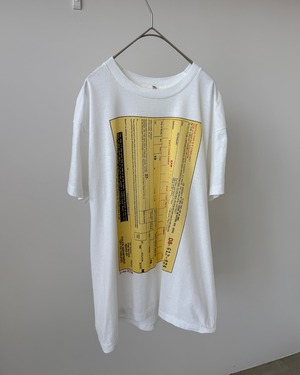 -Parking Violation Ticket- Vintage 80s XL Print T-Shirt made in USA