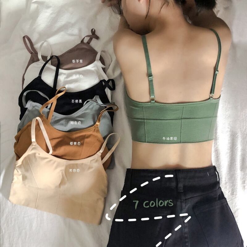 シックな新しいスポーツの2020年秋冬バージョンスチールリングベースコートラップチェスト美しいバックチューブトップブラキャミソール YY-ファッション58110327465